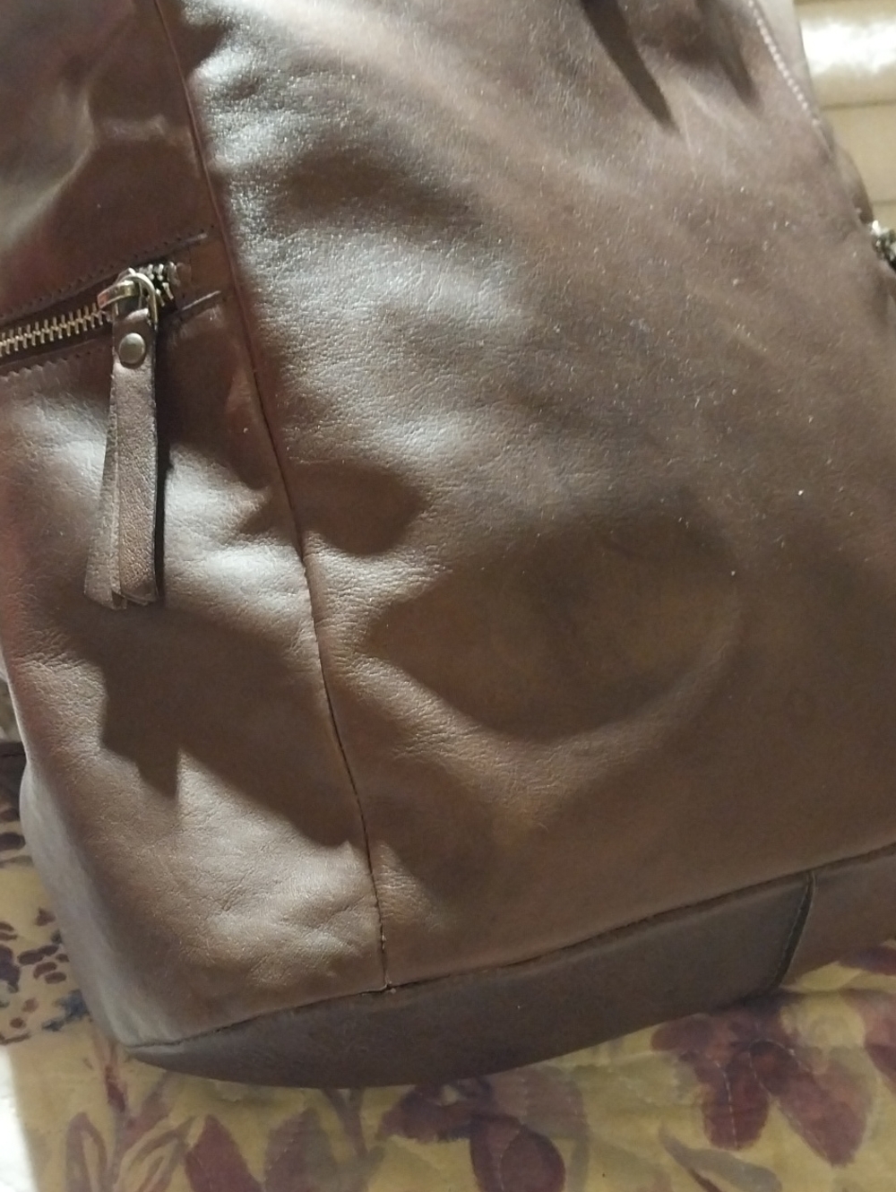 VILENCA HOLLAND BACKPACK Distressed Leather - Picture 2 of 12